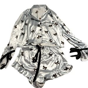 Bow Pajama Set